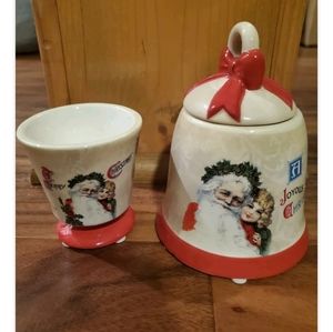 Yankee Candle Christmas Past Bell Votive & Tea Light "A Joyous Christmas"